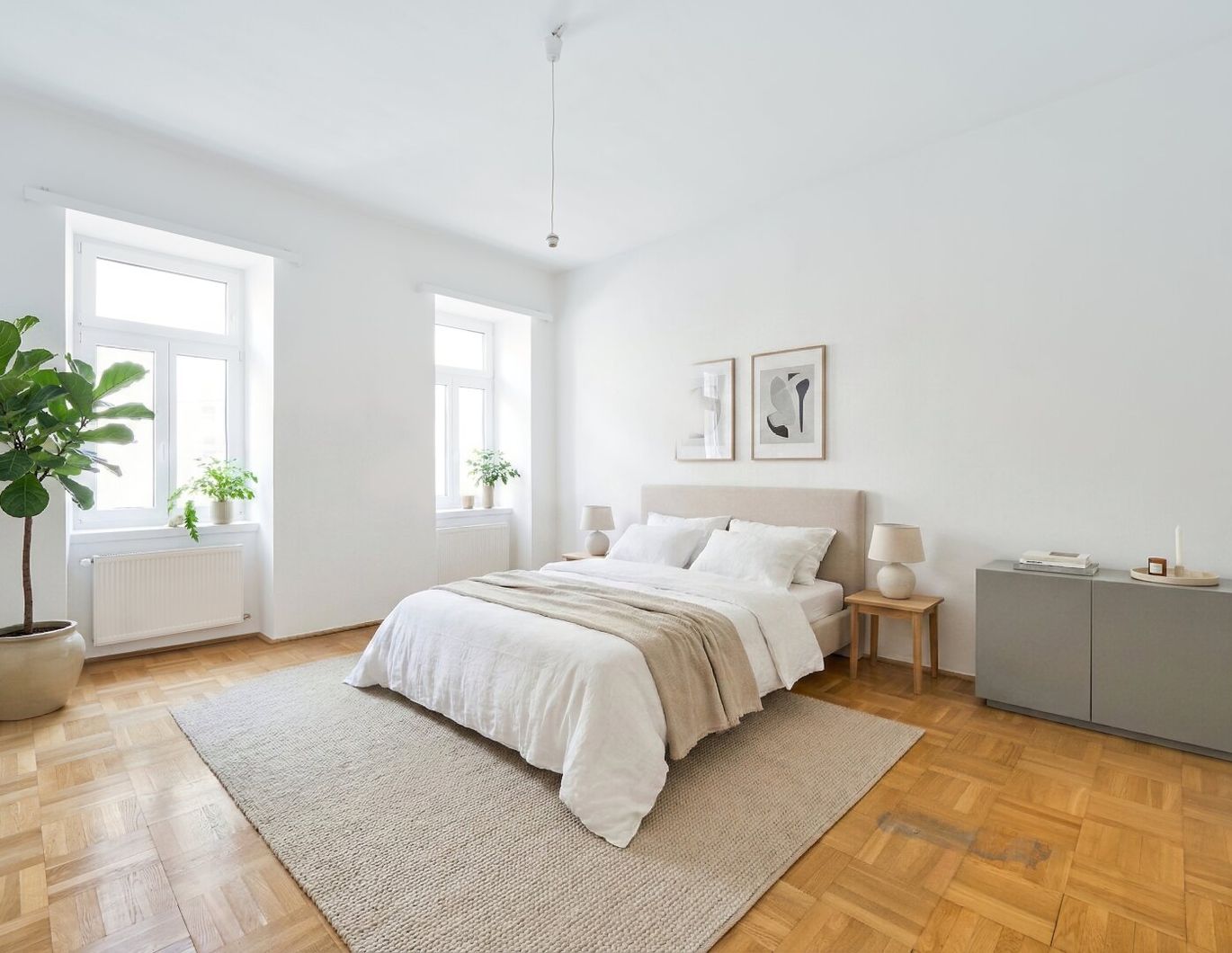 Ruhige, helle 2-Zimmer-Wohnung im generalsanierten Altbau