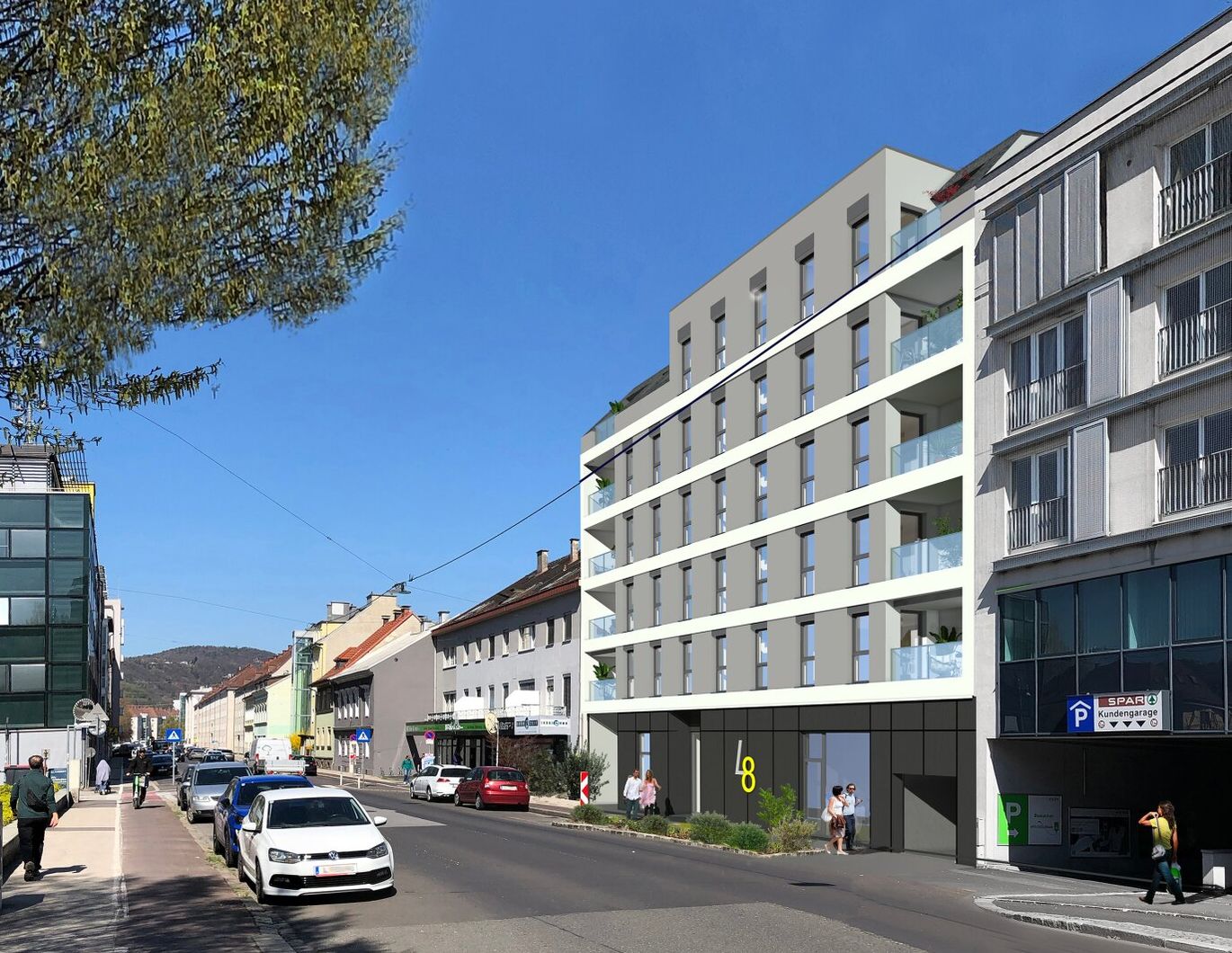 ETW in LInz/Urfahr mit Loggia (wohnbaugefördert)