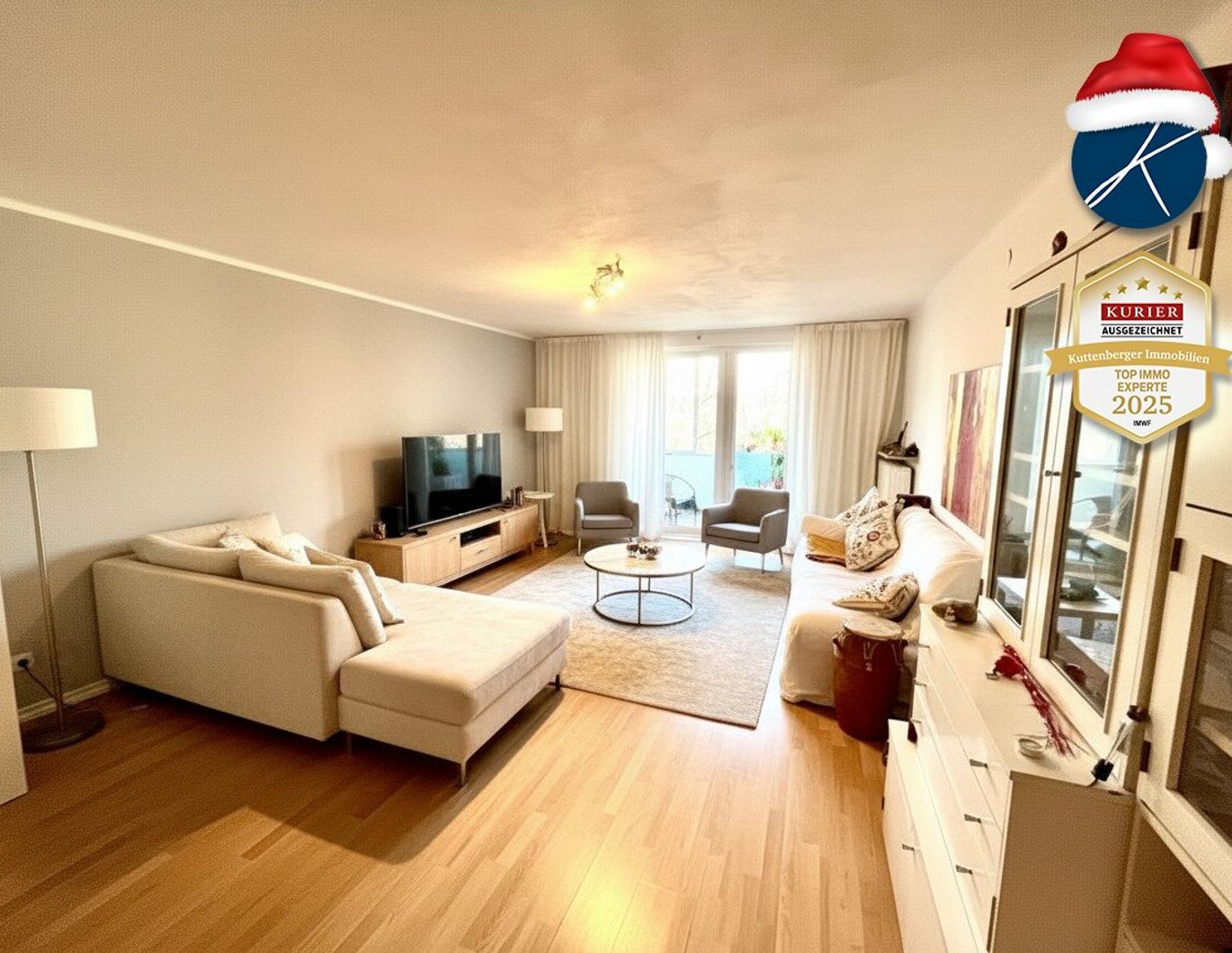 Nahe Casino Baden! vermietete (bis 31.10.26) Dachgeschoßwohnung in Top-Lage: 1 Zimmer, Loggia & Grünblick zum Kurpark Baden, Niederösterreich für nur 149.999,00 €!