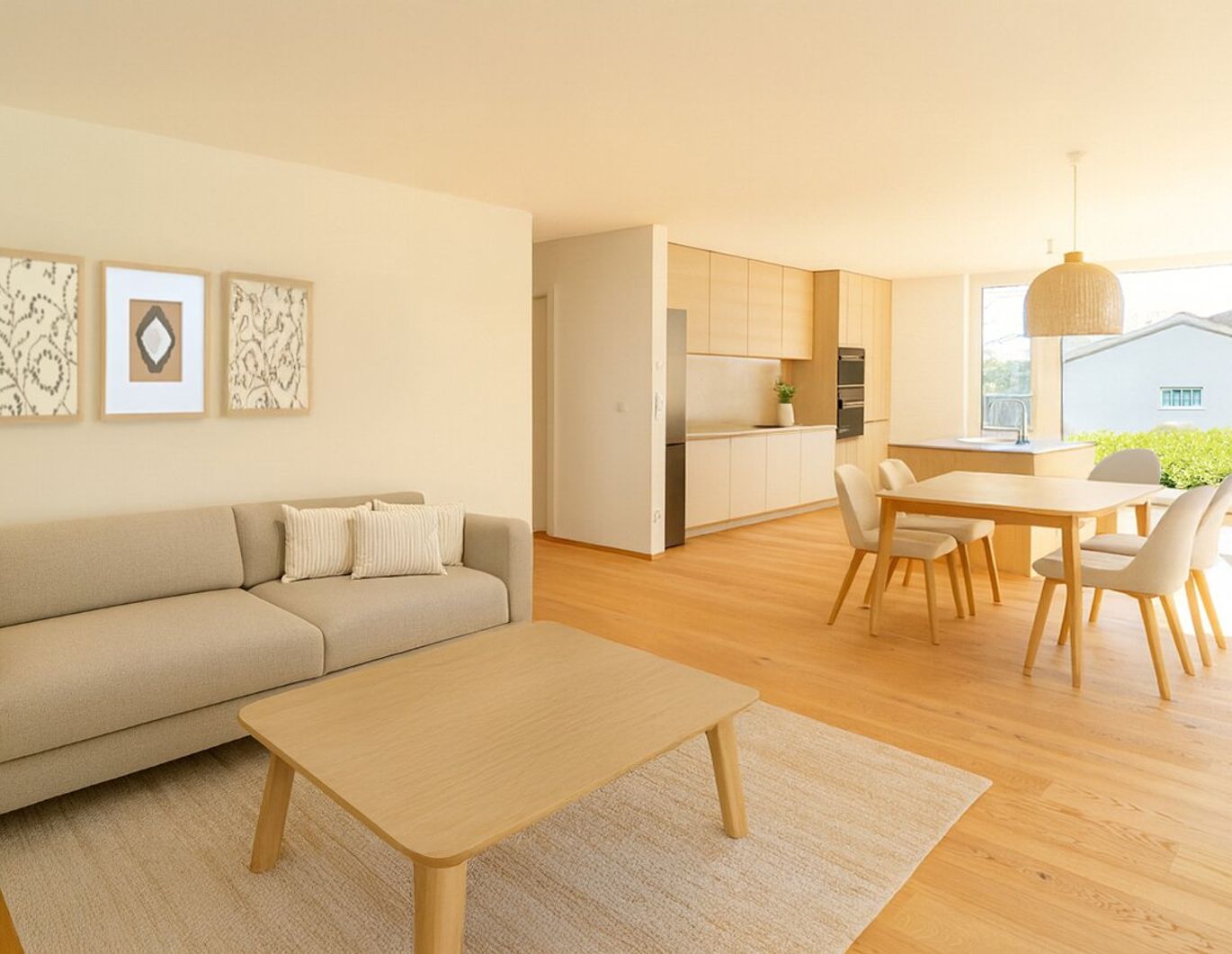 Langen bei Bregenz | Helle Neubauwohnung mit Terrasse und Garten