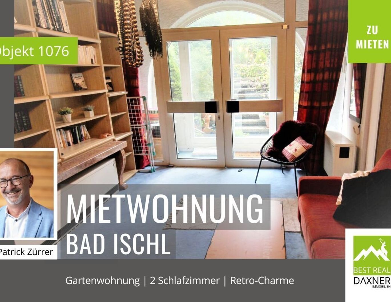 Einzigartige 3-Zimmer-Gartenwohnung nahe Bad Ischl
