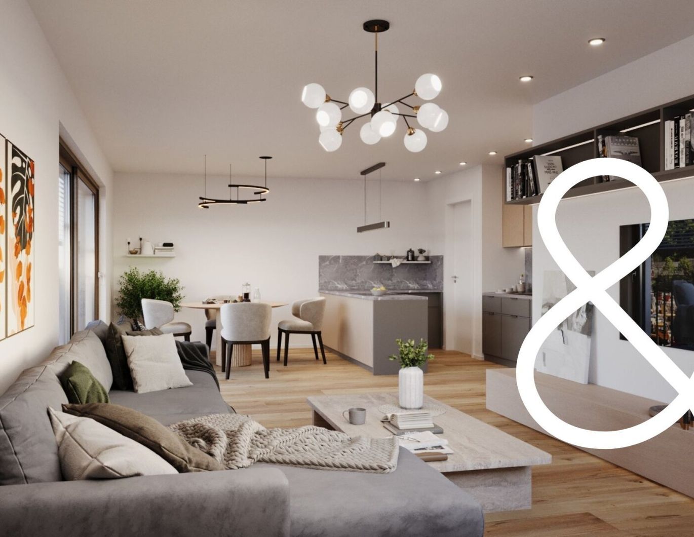 FÖRDERWÜRDIGE & PROVISIONSFREIE 3- ZIMMER WOHNUNG MIT SONNIGEM BALKON