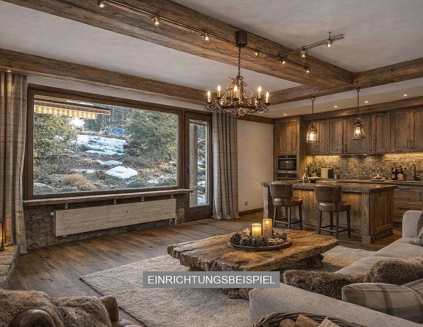 Gartenwohnung in bester Lage auf der Bichlalm