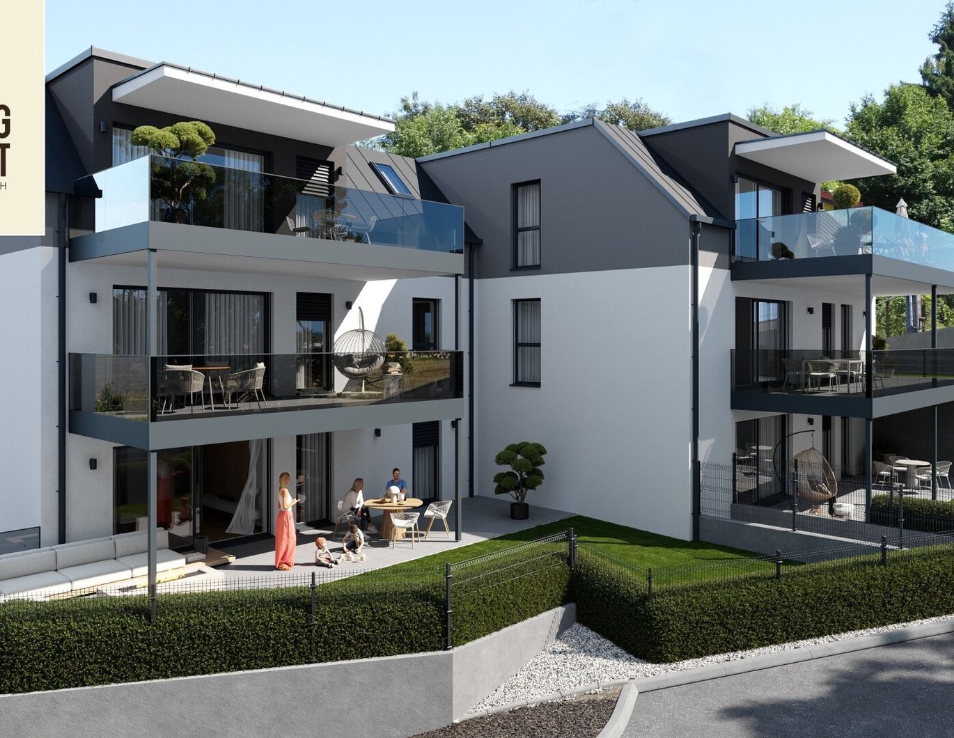 LIV - Parkview | Südseitige Dachgeschosswohnung mit Grünblick & Parknähe