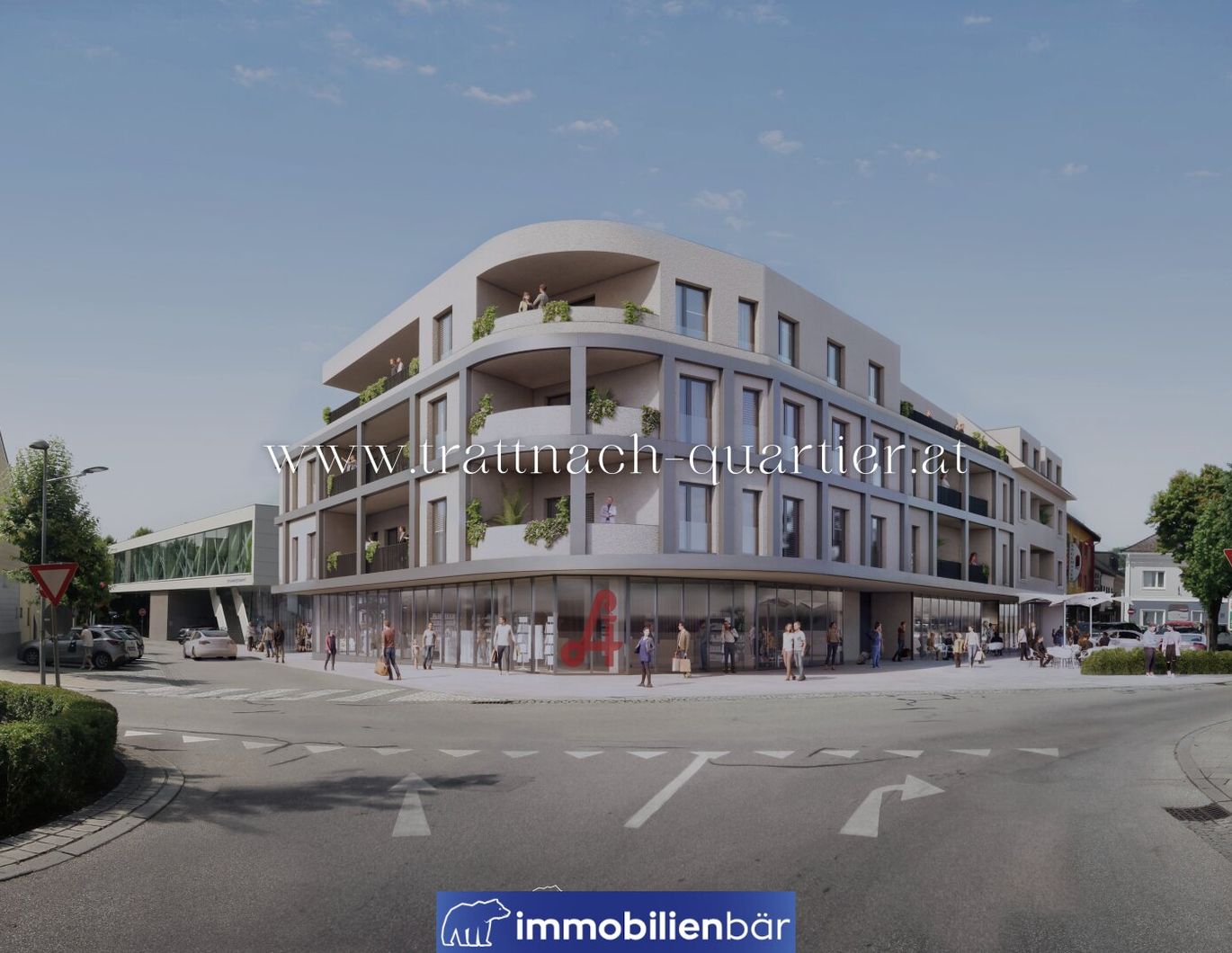 Trattnach.Quartier - großzügige 4 Zimmerwohnung mit Südwest Balkon - Top 9