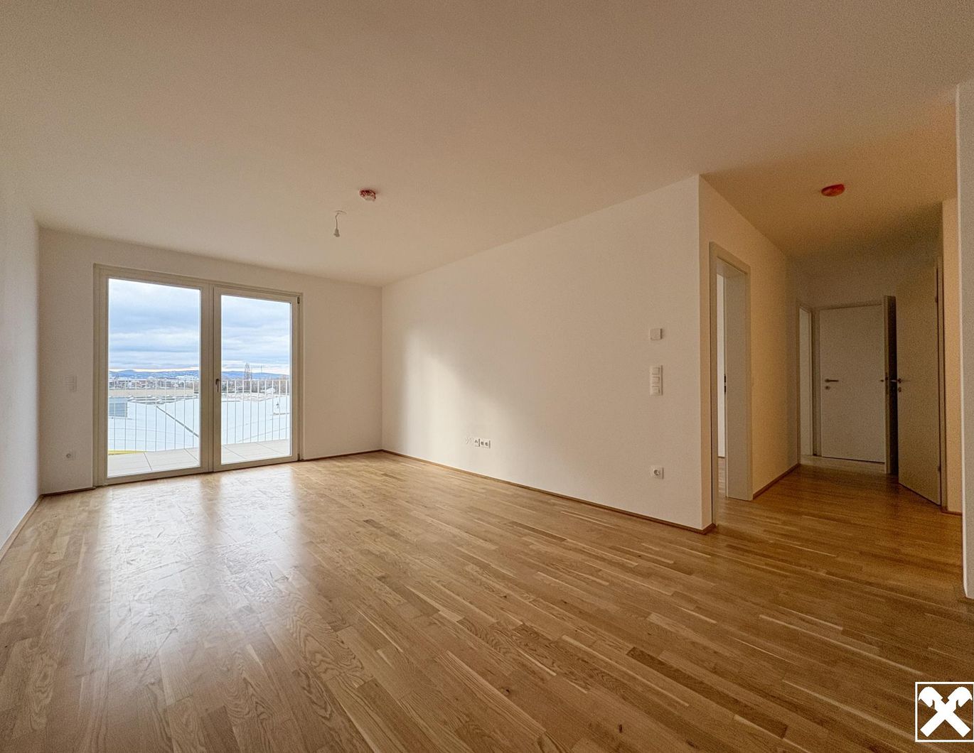 Provisionsfrei! Erstbezug: Helle 3-Zimmer-Wohnung mit Balkon in Floridsdorf