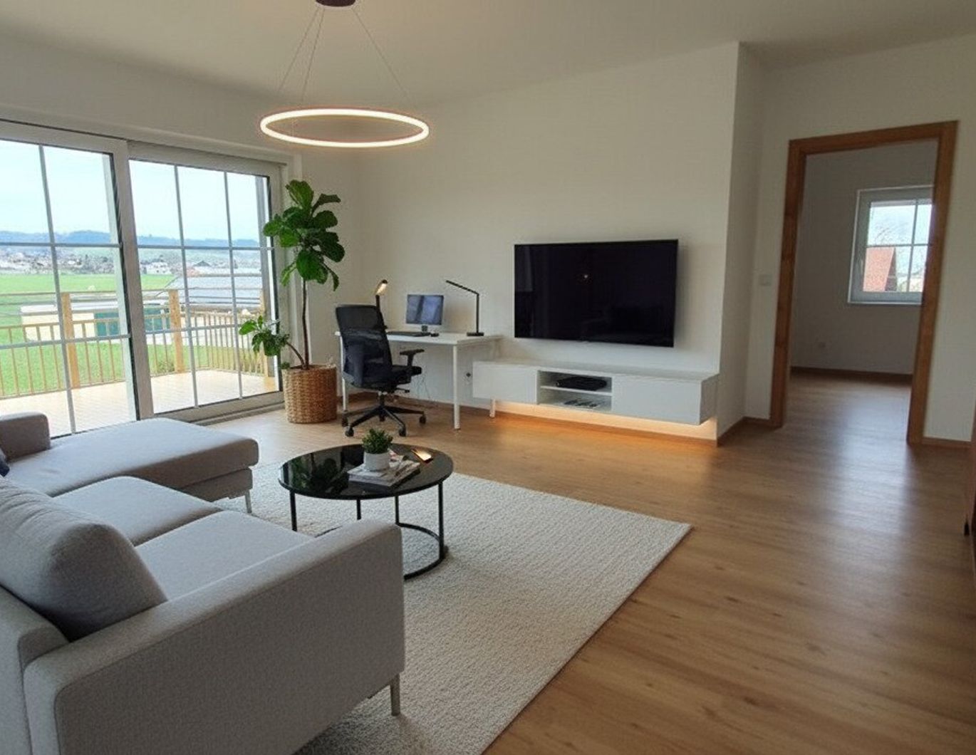 Charmante 2-Zimmer-Wohnung mit Balkon in Höhnhart