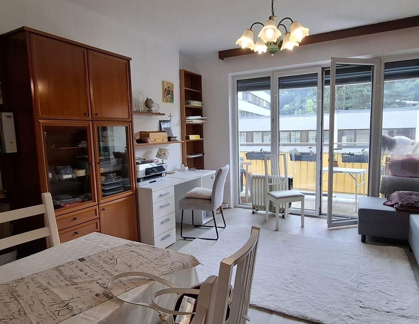 Helle südseitige Wohnung mit schönen Ausblick ins Grüne
