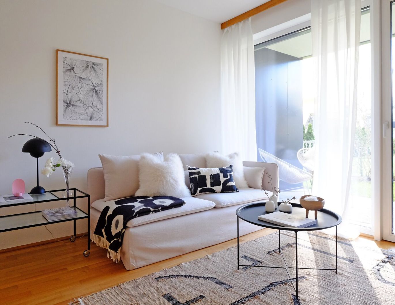 Bezaubernde 2-Zimmer-Wohnung mit Terrasse, Garten und TG-Stellplatz in Urfahr nahe JKU