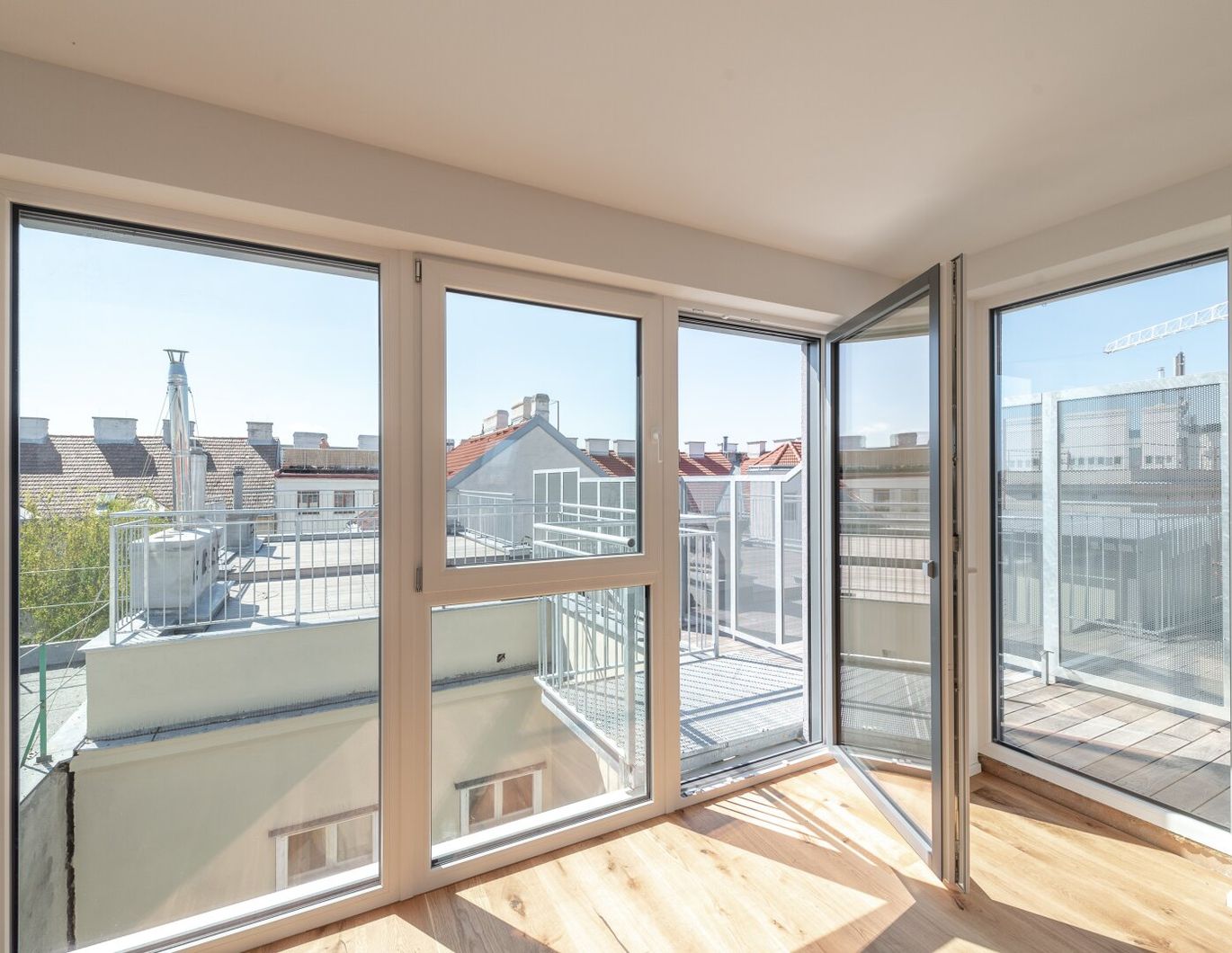++NEU++ Außergewöhnliche 3-Zimmer Neubauwohnung mit fantastischer Dachterrasse