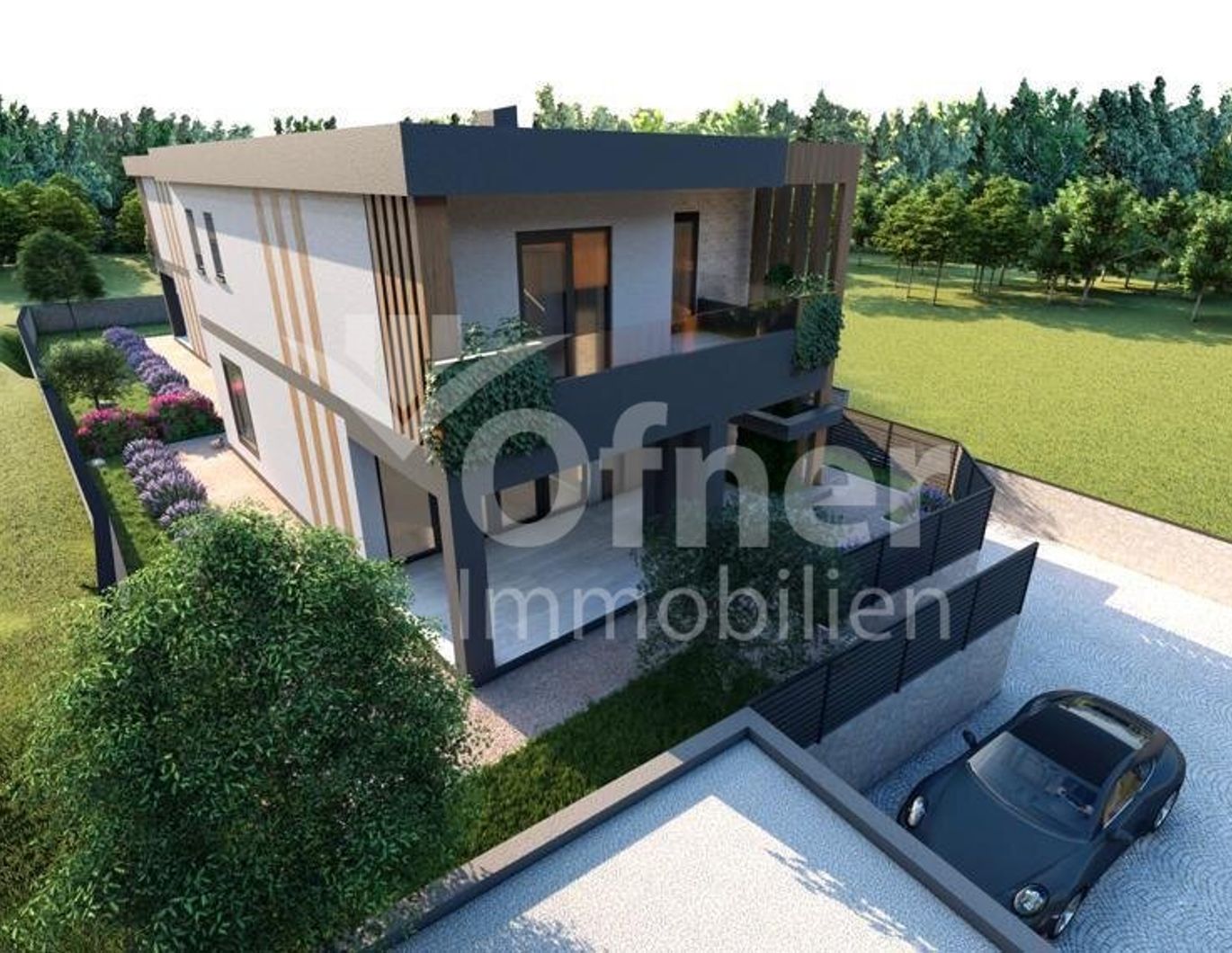 Rijeka Umgebung - neue Wohnung mit Garage