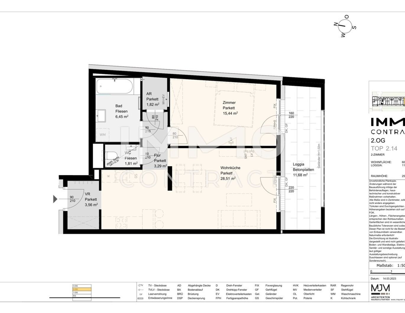 Stock2Live Exklusive Wohneinheiten 42qm - 120qm in Stockerau! _fußläufig zu Schule und Bahnhof!