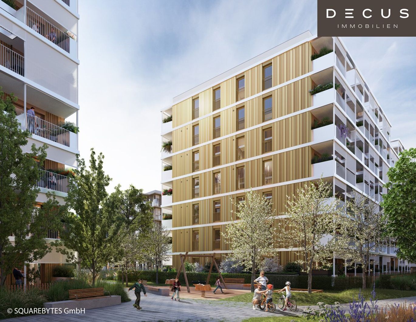 | DREI ZIMMER | NATÜRLICH DRAUSSEN | BF 14A | ANLEGER | VILLAGE IM DRITTEN | FERTIGSTELLUNG 2027