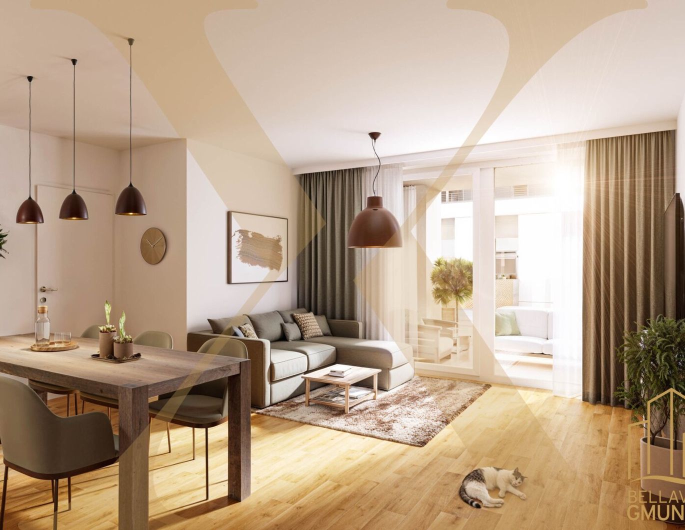 PROVISIONSFREI! Einladende 2-Zimmer-Wohnung mit gemütlicher Loggia im Zentrum von Gmunden zu verkaufen!