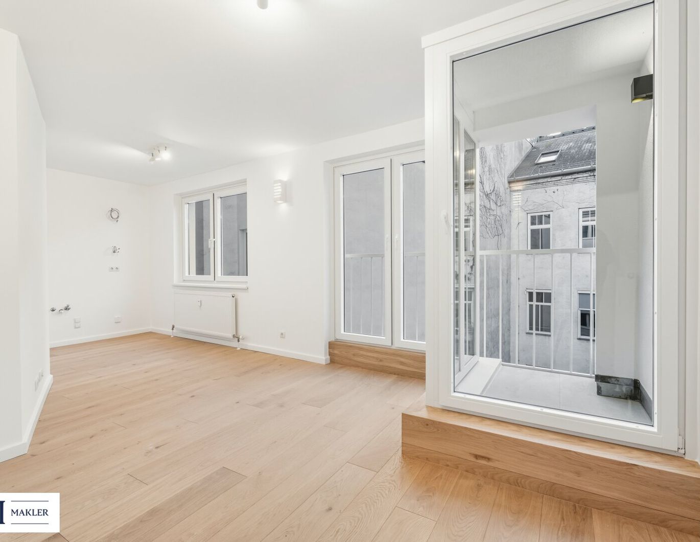 The Pearl: Komplett modernisiert - 2‑Zimmer-Erstbezug mit Stil