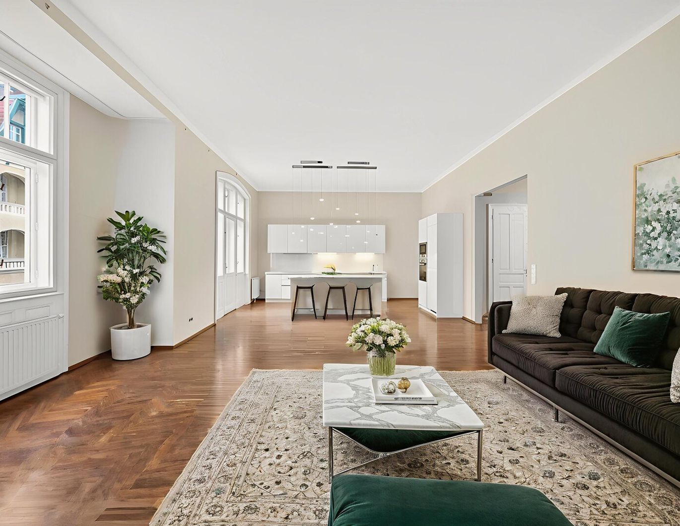 Barrierefrei wohnen im herrschaftlichen Altbau - Döbling