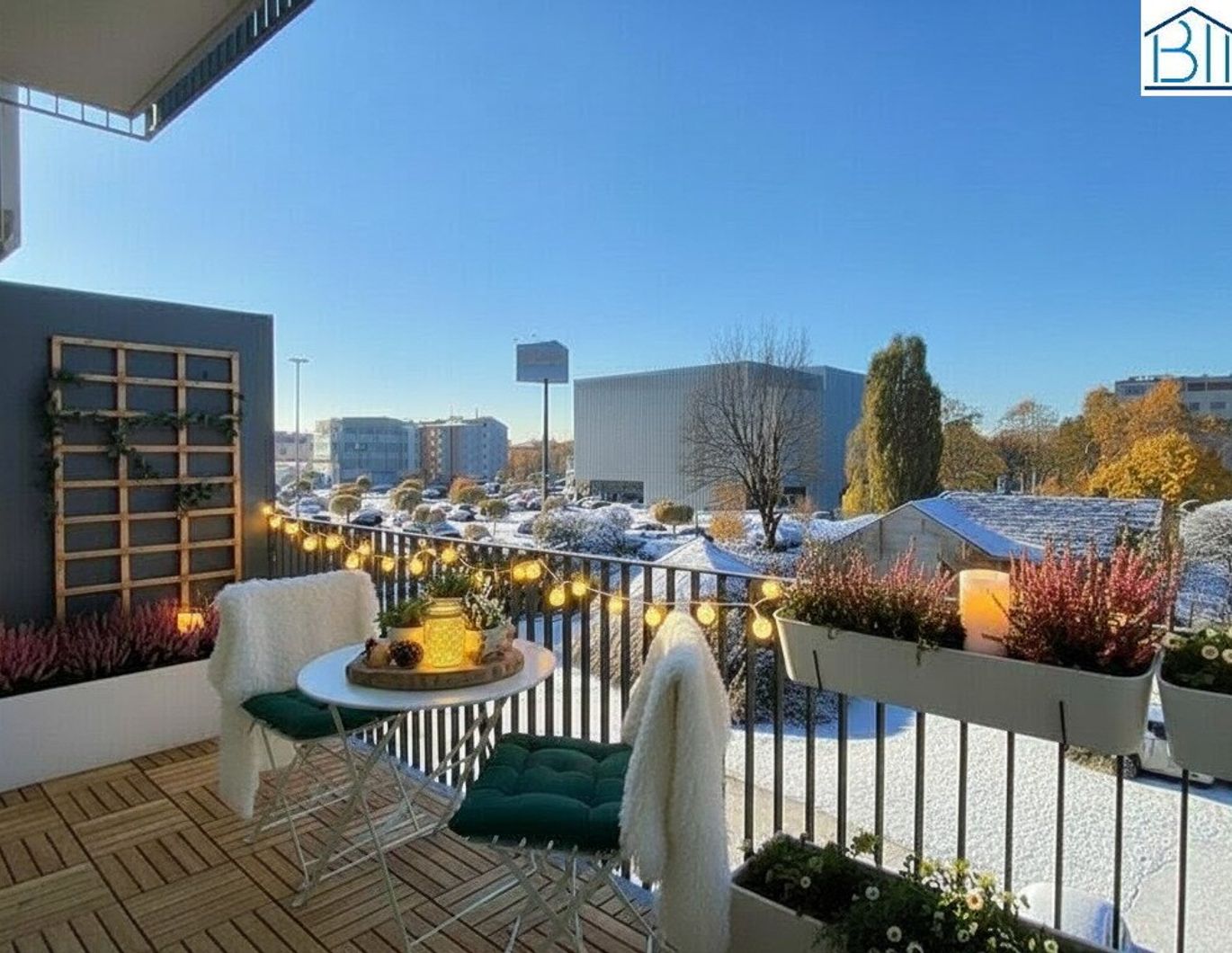 Abendsonne im Penthaus, 4 Zimmer