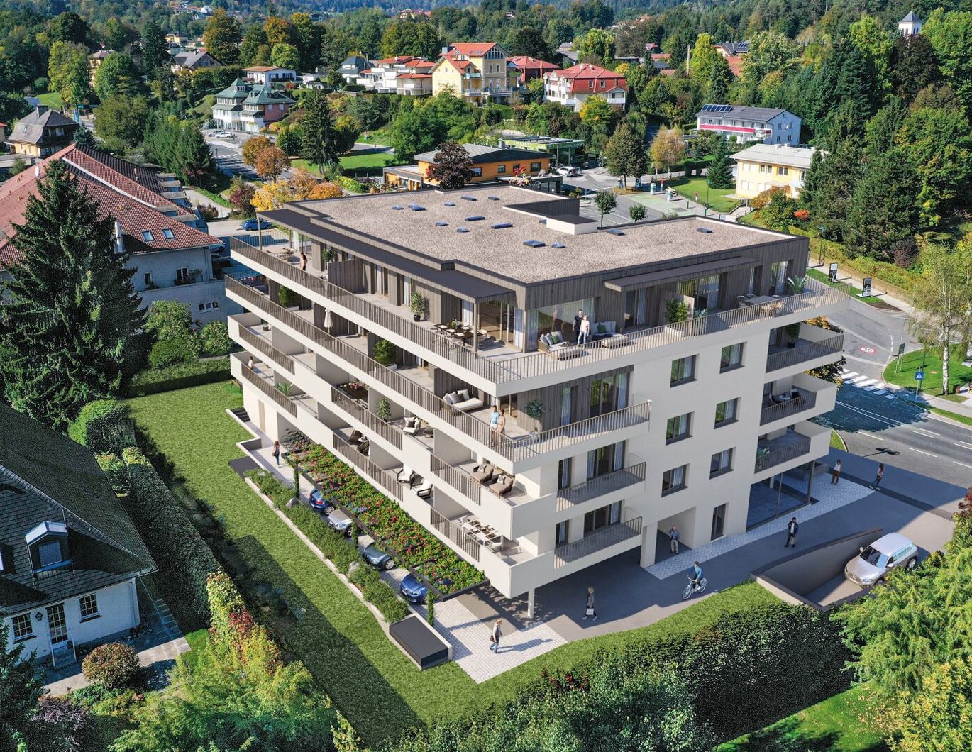 Moderne 2-Zimmer-Wohnung in Velden am Wörthersee - Erstbezug mit 2 Balkonen!