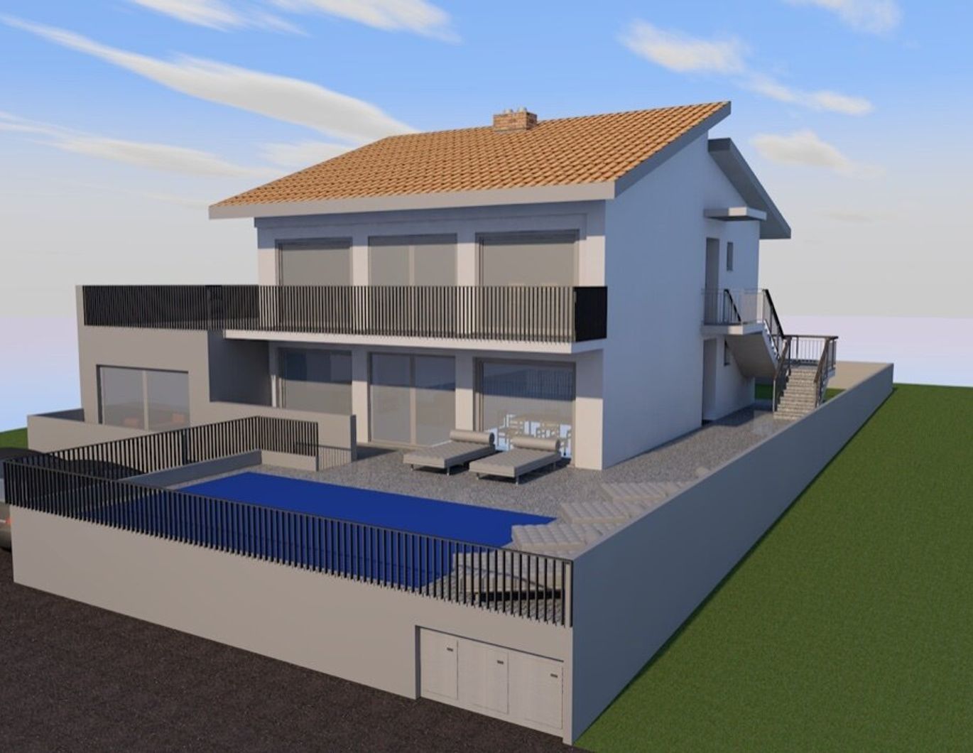 TOP LAGE! Haus mit 2 Wohnungen in 2 Reihe am Meer Crikvenica/Dramalj