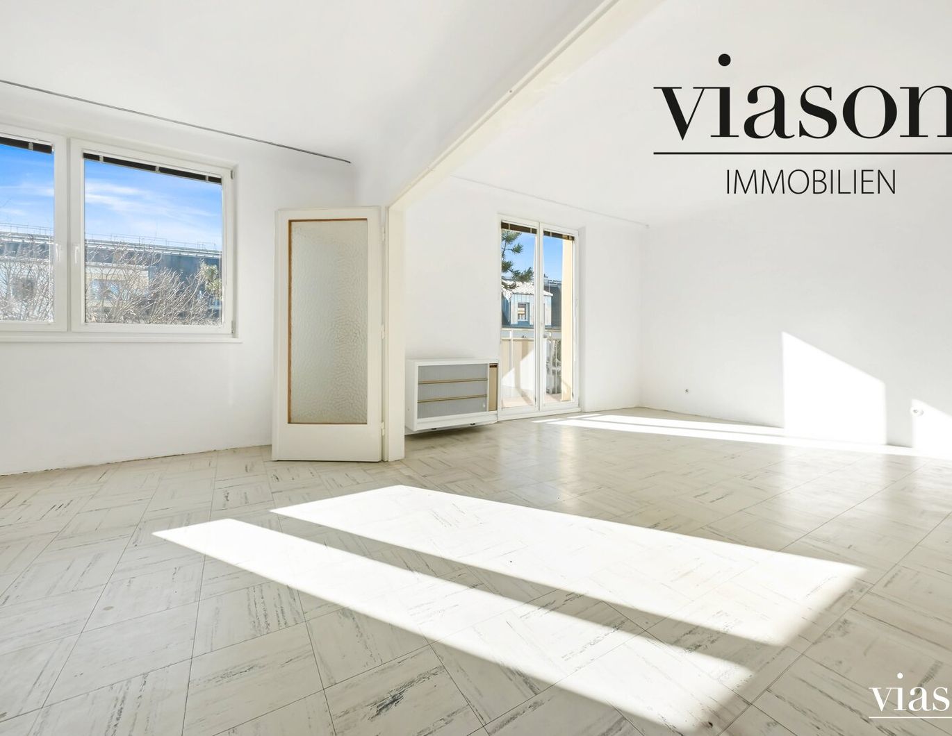 viason Immobilien I 1190 Wien I Sonniger Südbalkon I 3 Zimmer I 4. Stock I Innenhoforientierung