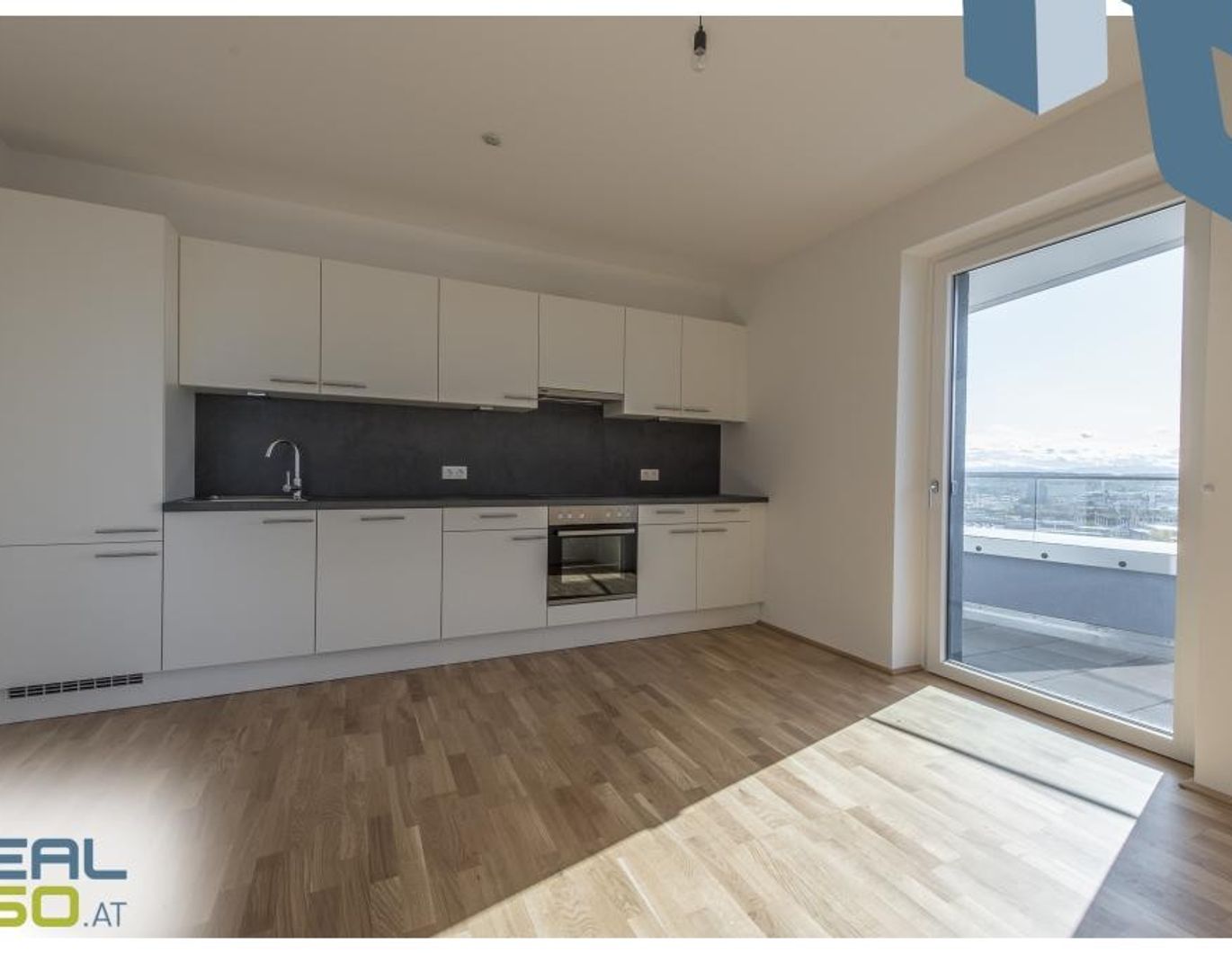 Provisionsfrei für den MIETER! LENAUTERRASSEN - Neubau | 3-Zimmer-Wohntraum mit riesen Balkon und Loggia!