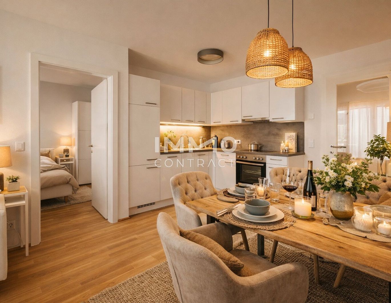 Moderne 1-Zimmerwohnung am Nussberg