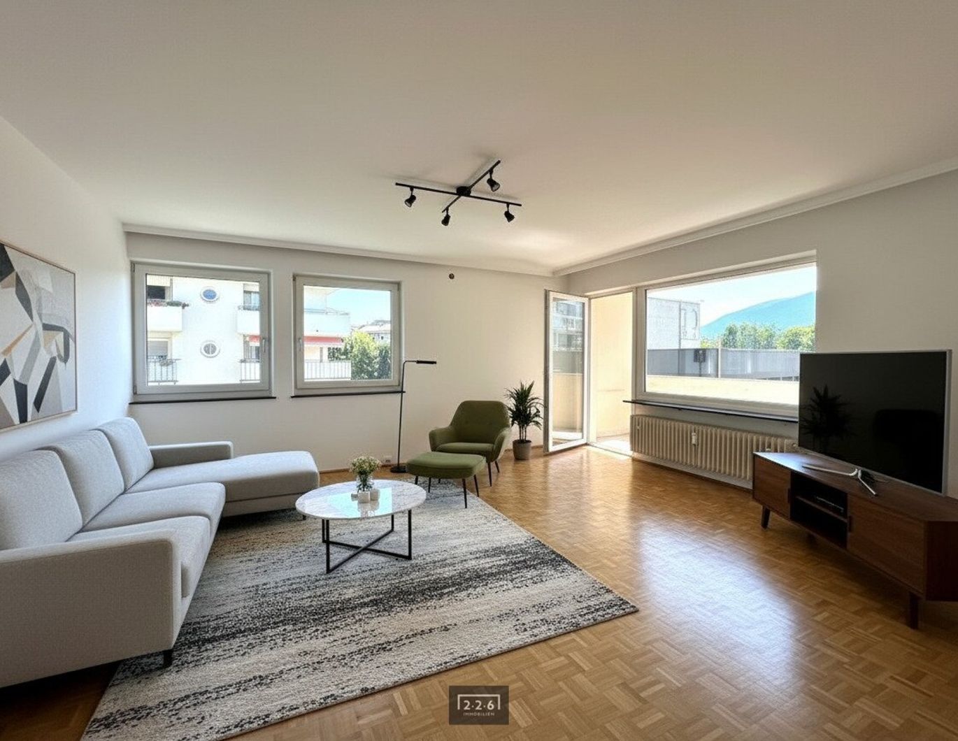 226 Immobilien: INNSBRUCK Nähe INNPROMENADE - 4-Zimmer-Wohnung mit Balkon Nähe der Innpromenade