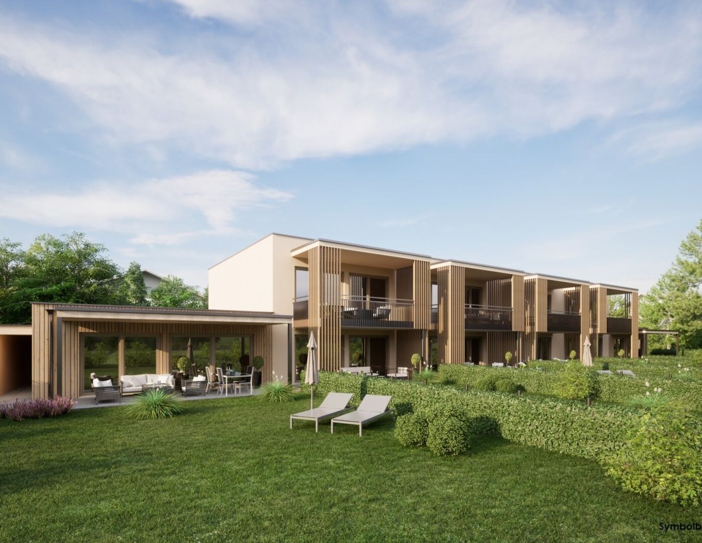 Am Kirchengrund - 3 Zimmer Gartenwohnung - ein Projekt von Madile