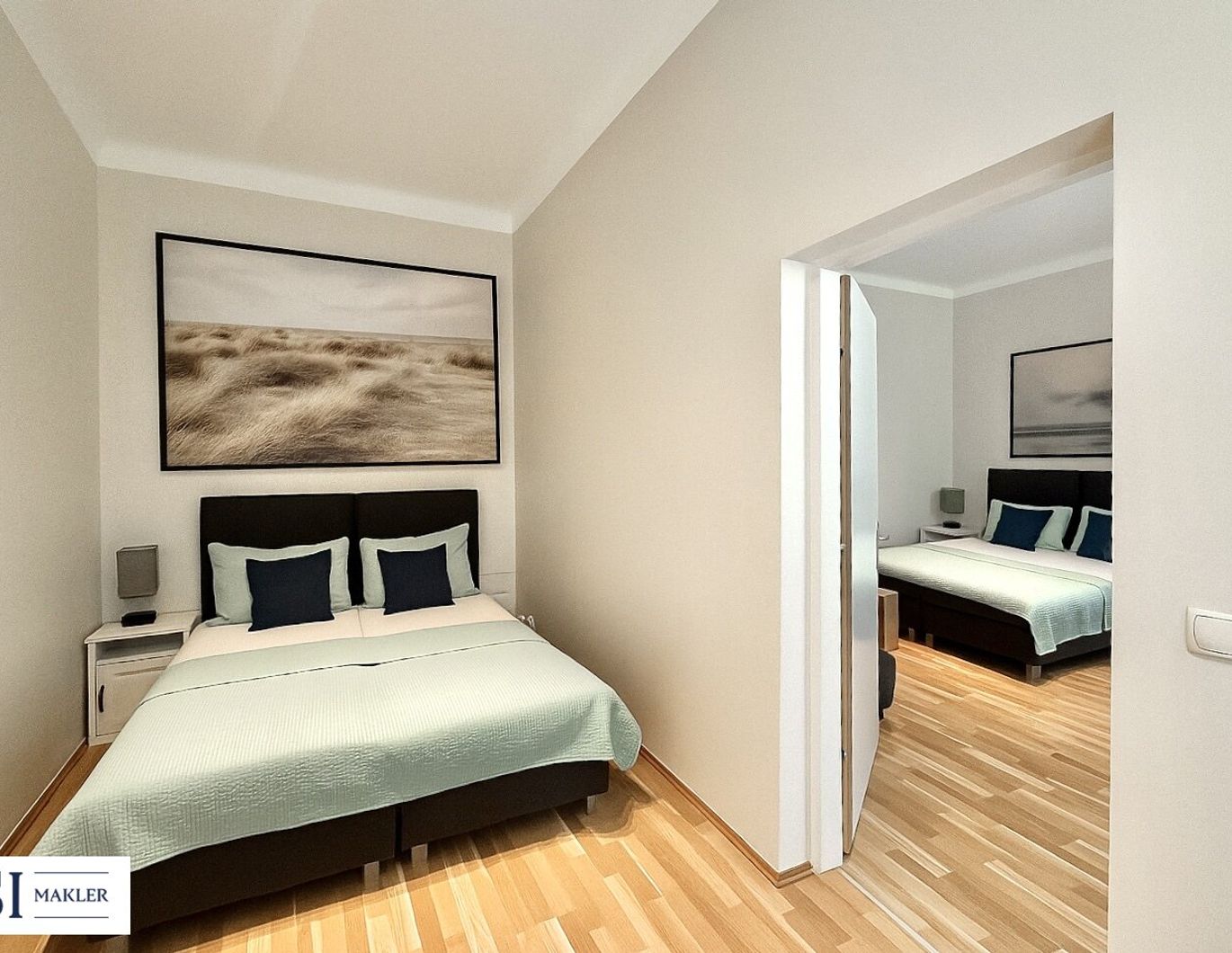 Einziehen & entspannen - möbliertes Apartment mit Innenhofblick