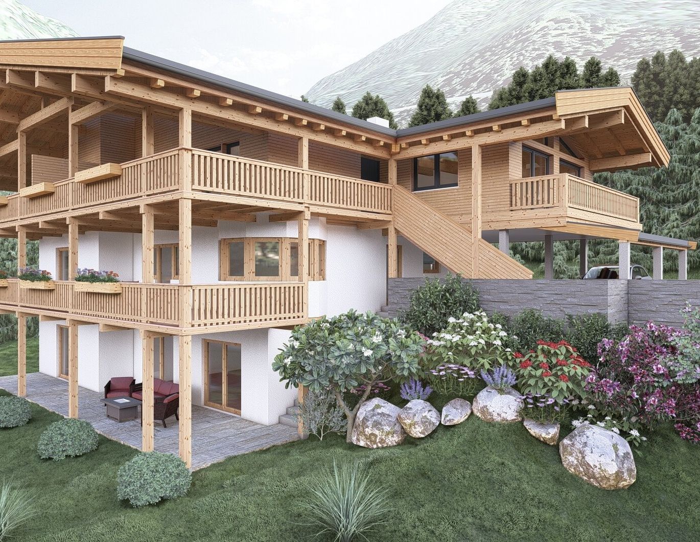 Mehrfamilienhaus in Waidring - unendlich viele Gestaltungsmöglichkeiten