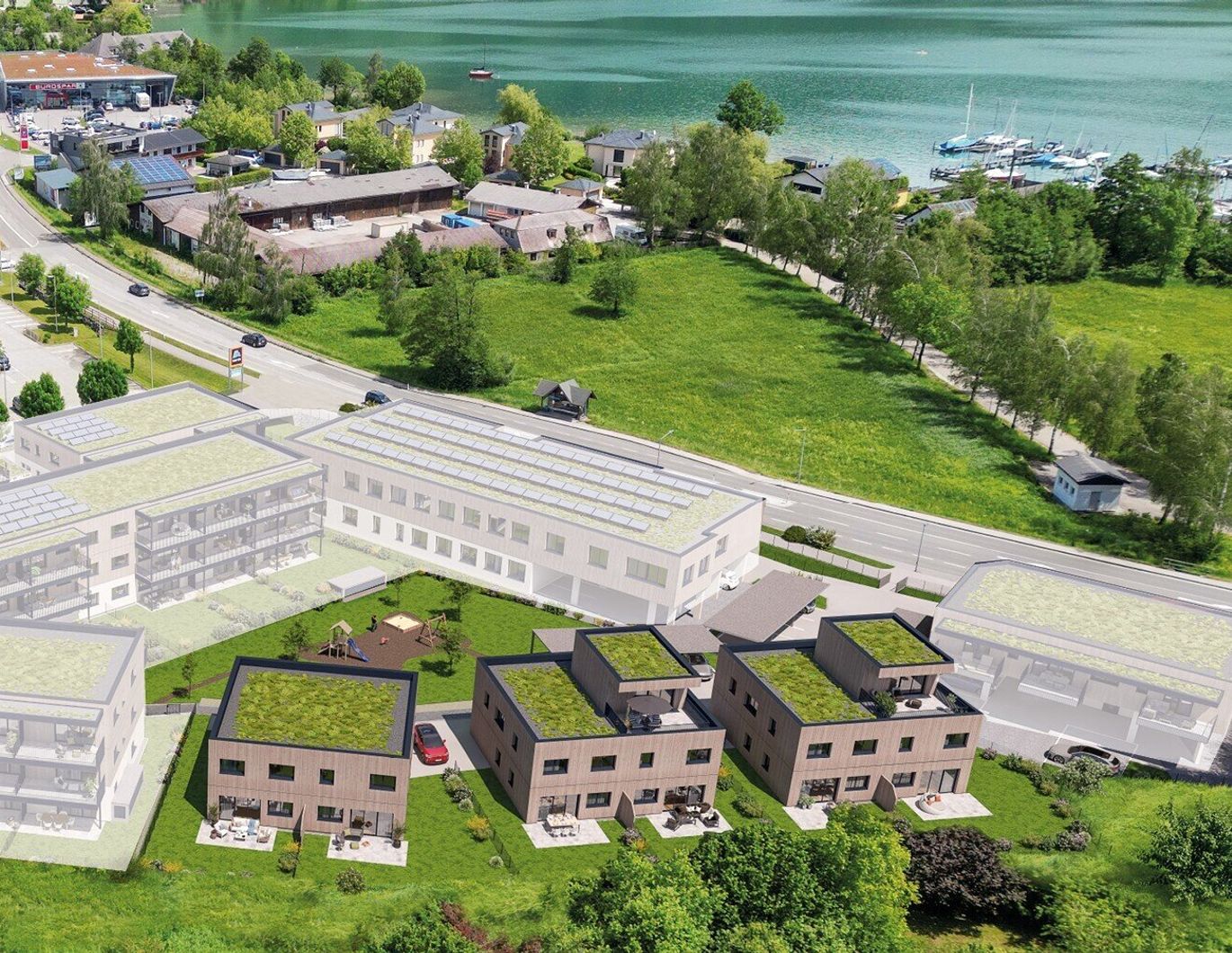Traumhafte Doppelhaushälfte in St. Lorenz am Mondsee in Seenähe