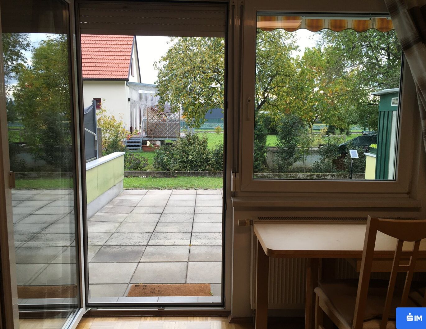 Single-Wohnung im Grünen