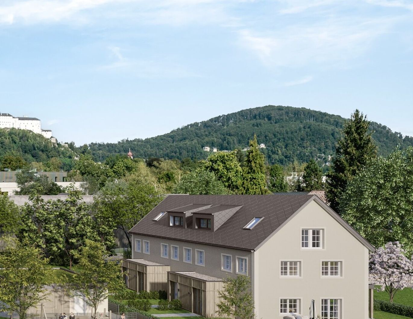 Townhouse mit 4 Zimmern in Nonntal