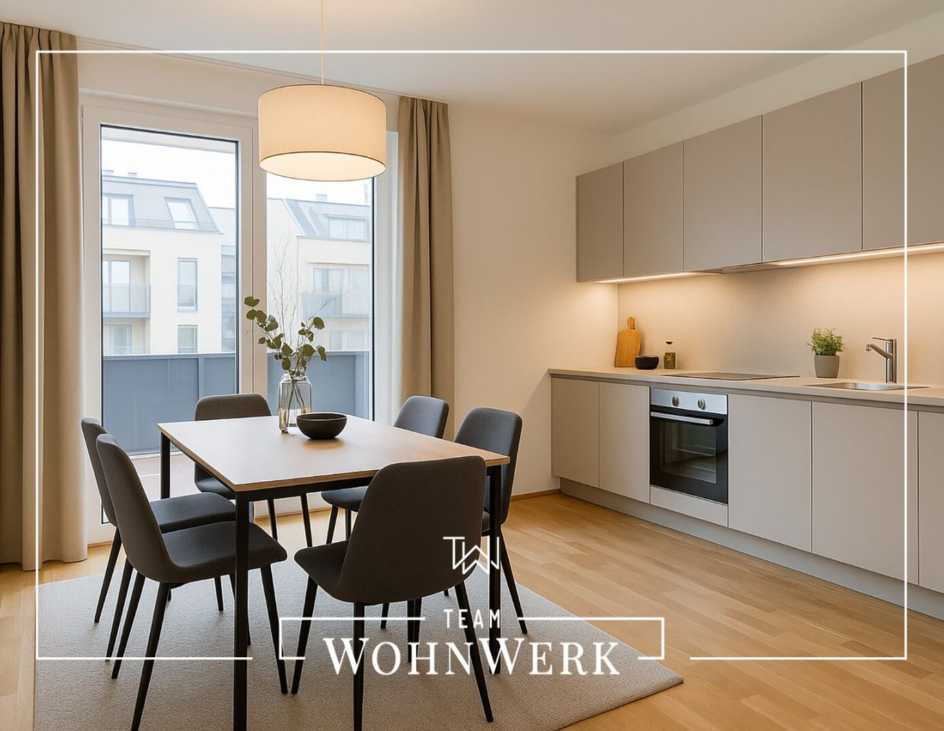 NEUBAU! ERSTBEZUG! 3-Zimmerwohnung mit Balkon in Graz Eggenberg! Ab sofort verfügbar