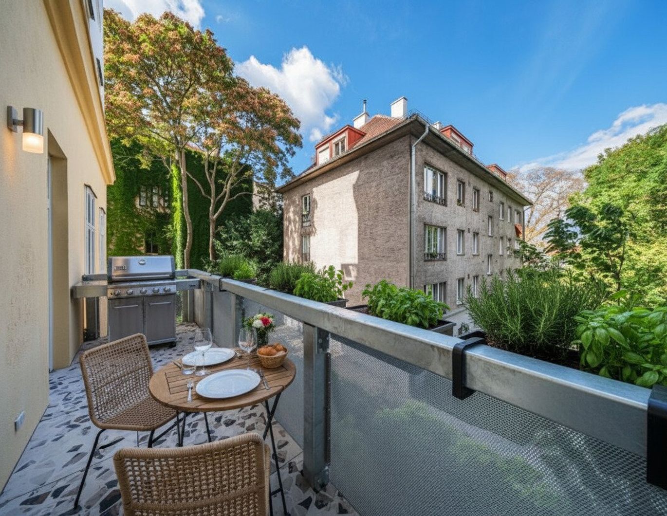 EINMALIGE GELEGENHEIT! Klimatisierter Altbau-Erstbezug mit 2 BALKONEN beim BELVEDERE!