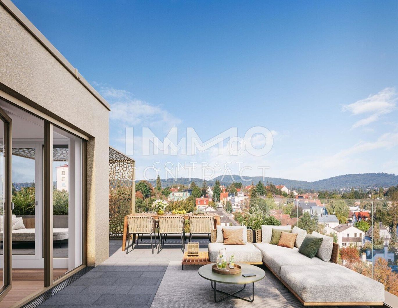 Provisionsfrei! Westseitige Balkonwohnung im City Garden! Tolle Lage + urbaner Lifestyle