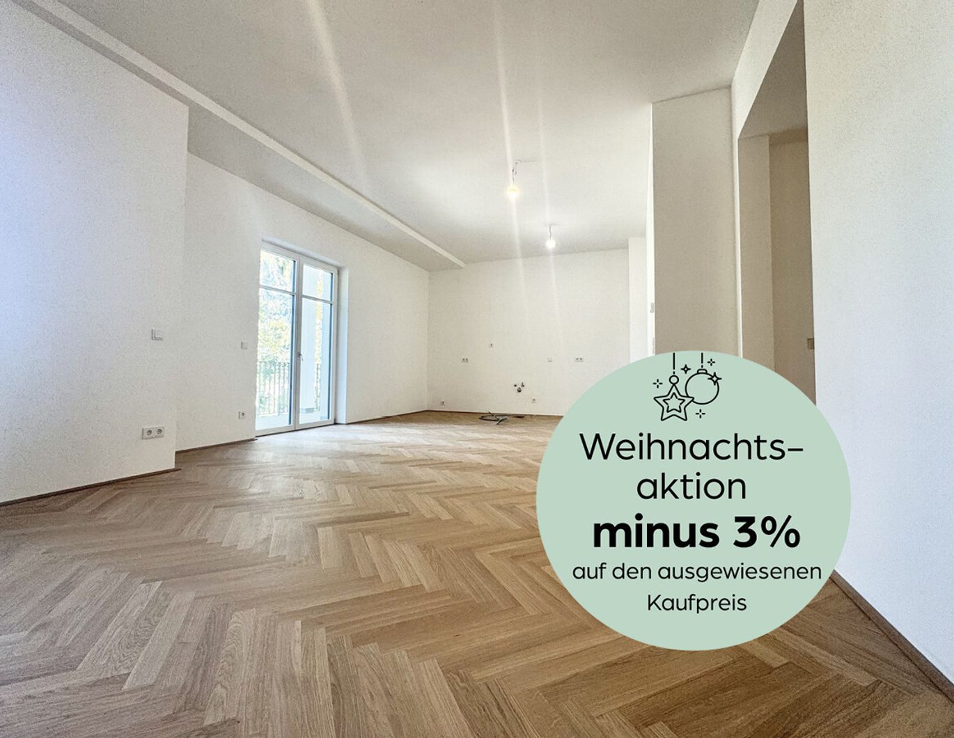 Winterdeal -3%: stilvolle 3-Zimmer-Residenz mit Balkon - nur kurze Zeit!