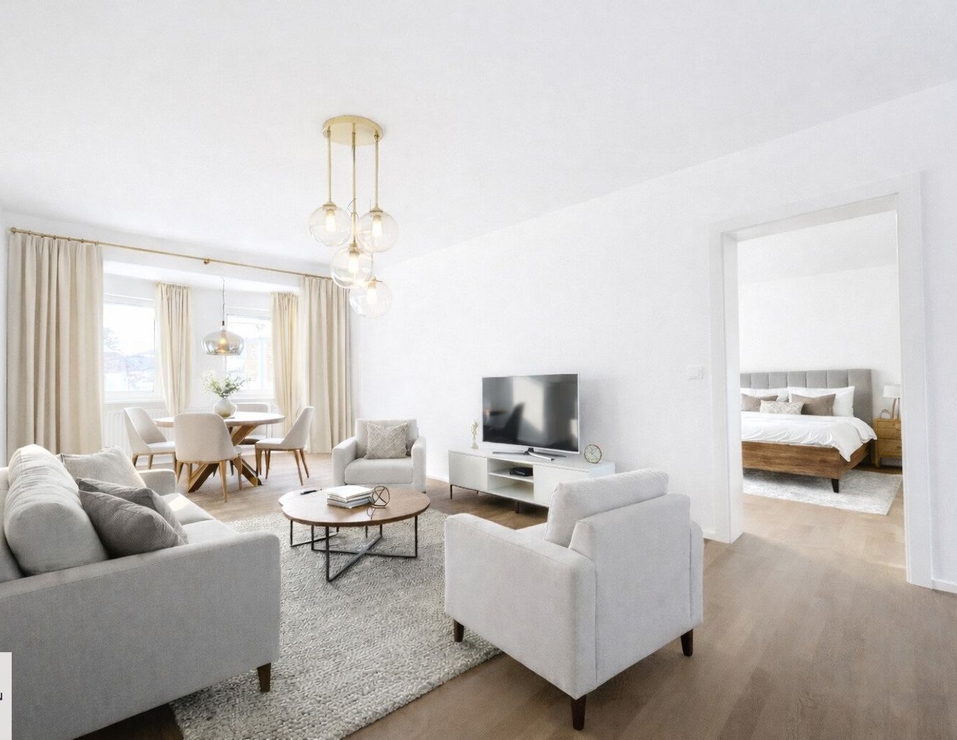 Modernisierte 2-Zimmer-Wohnung mit Zweitwohnsitz Option