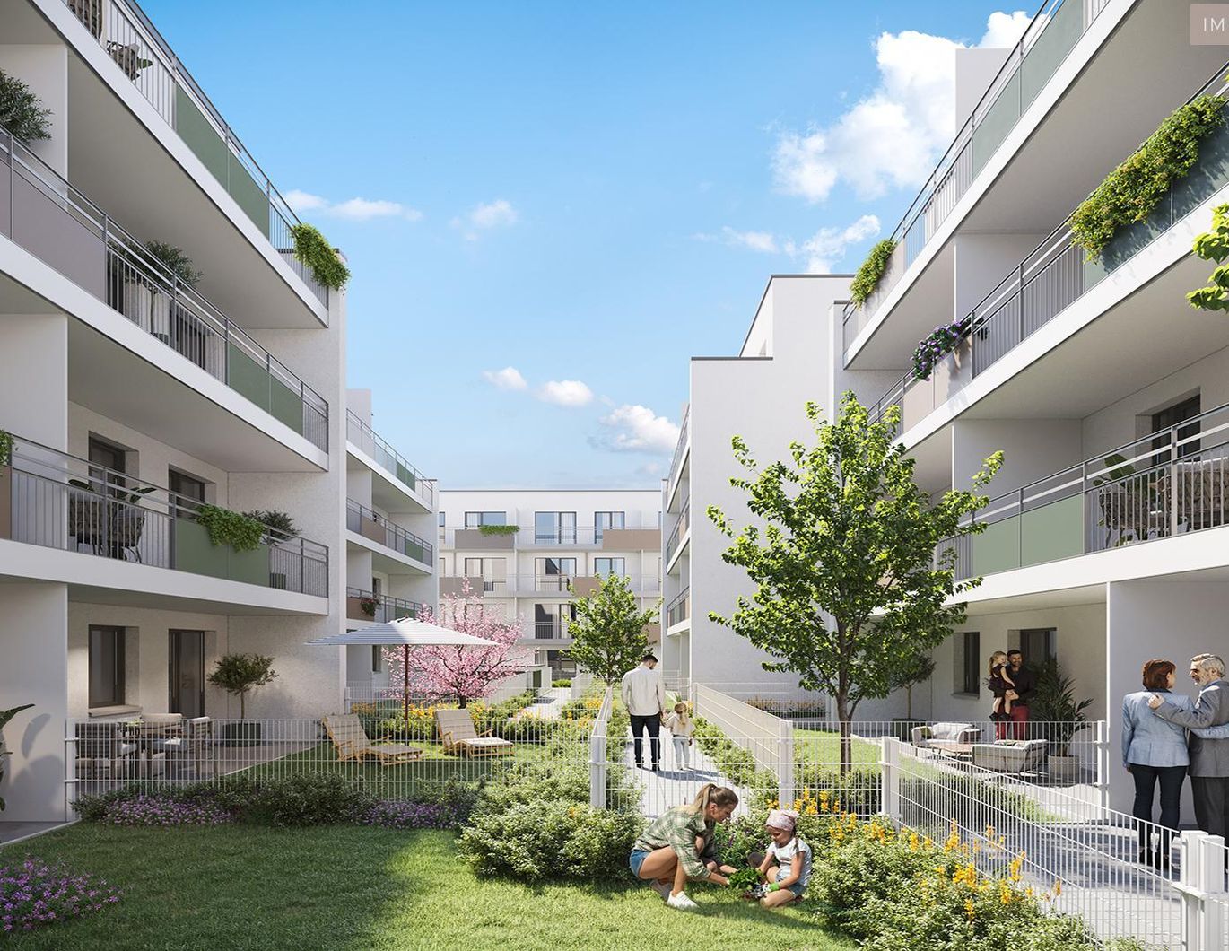 DEMNÄCHST zu besichtigen/Wien Hauptbahnhof/ Stockerau in nur 40 Minuten..., 3 sonnige Zimmer plus Loggia