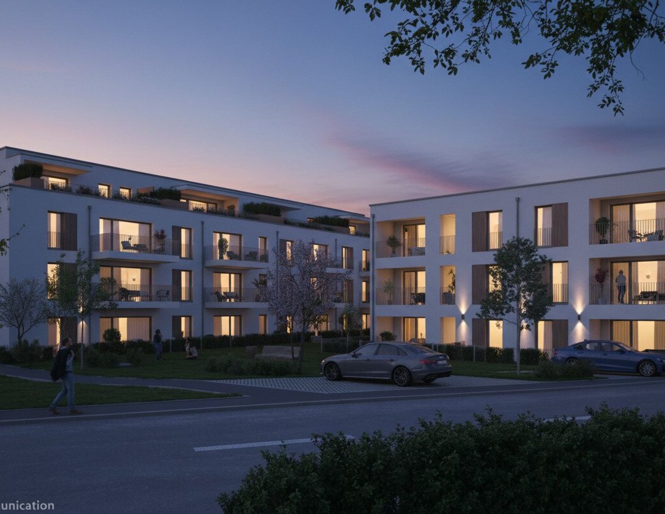 Lichtdurchflutete Terrassenwohnung Top A.13 - Neubauprojekt SCHÖN | DORF | BLICK