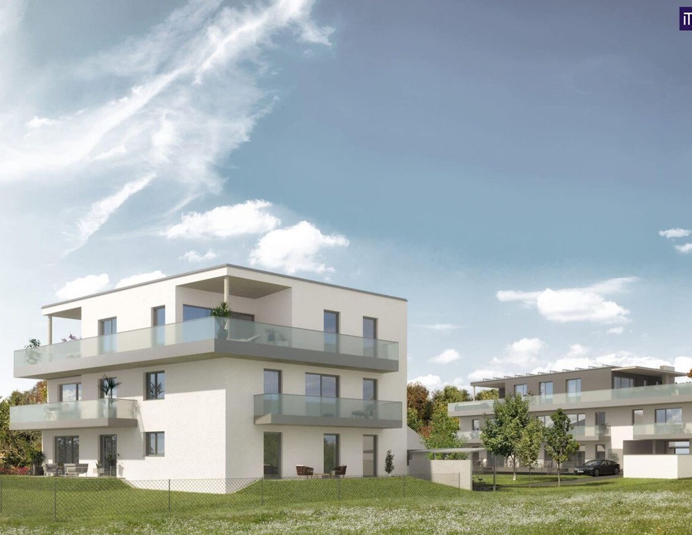 EXTRAKLASSE! NEUER SENSATIONS-PREIS! Exklusive Neubau-Gartenwohnung - Stilvoll wohnen mit sonniger Terrasse und höchstem Komfort!