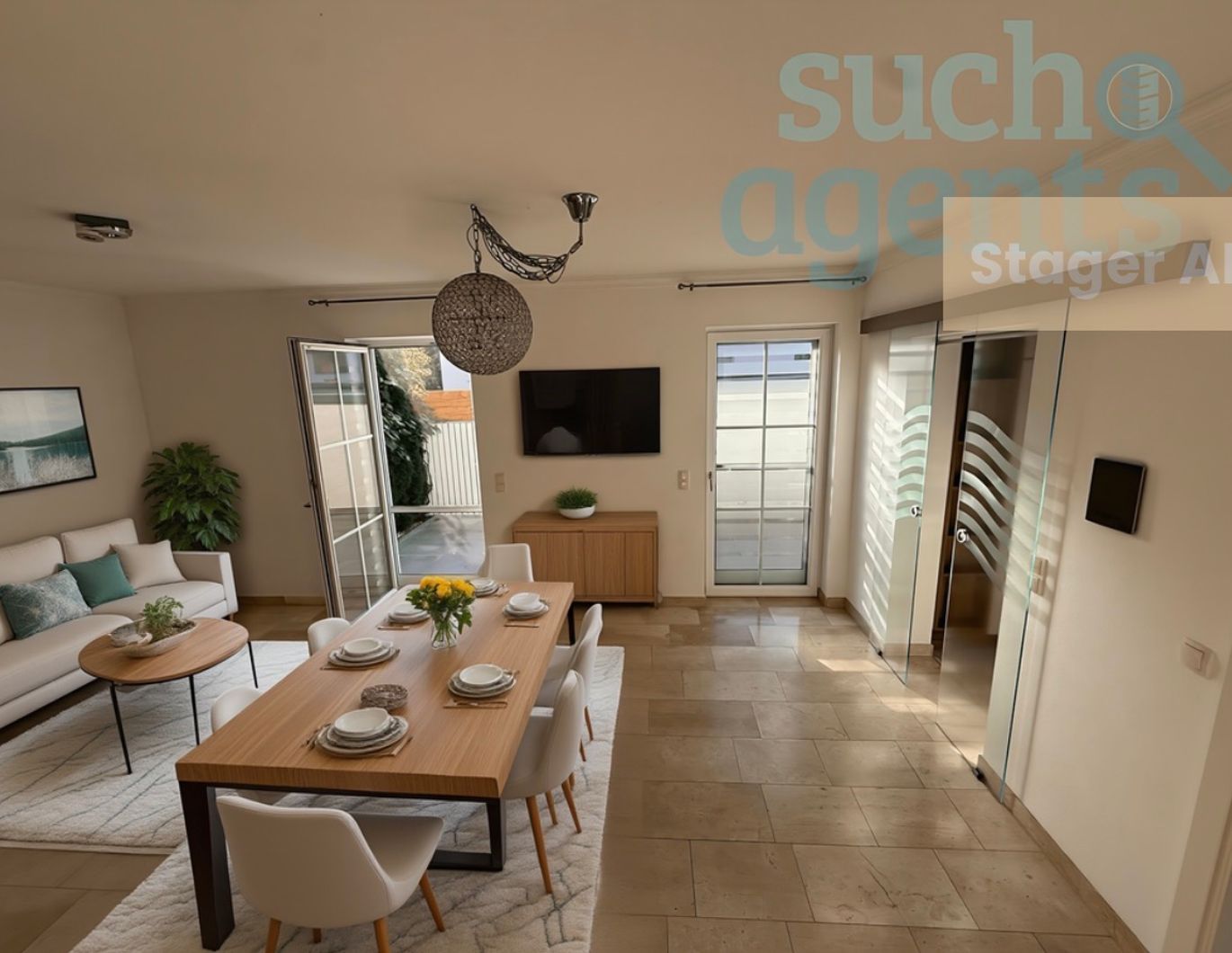 Exklusives Haushälfte mit moderner Küche, Marmorböden und 150 m² Nutzfläche