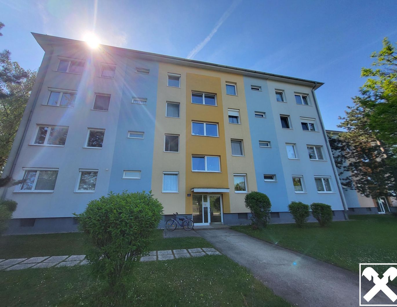 Eigentumswohnung mit Schrebergarten