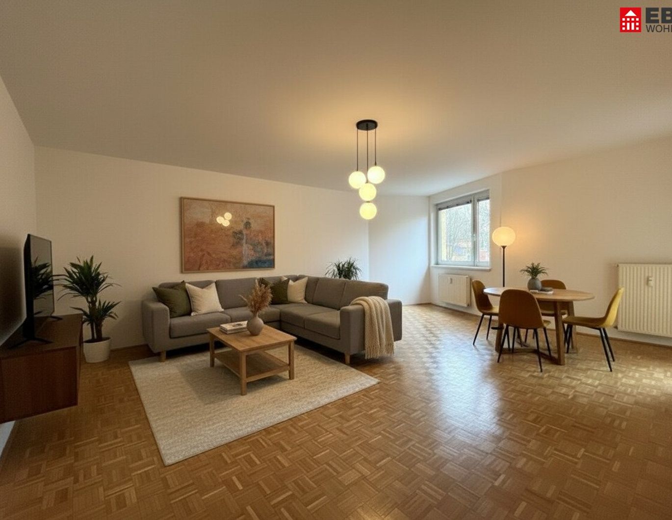 XL-2-Raum Wohnung inkl. Balkon mit überdurchschnittlichem Raumbedarf! Genießen Sie trotz naturnaher und ruhiger Lage eine perfekte Infrastruktur!