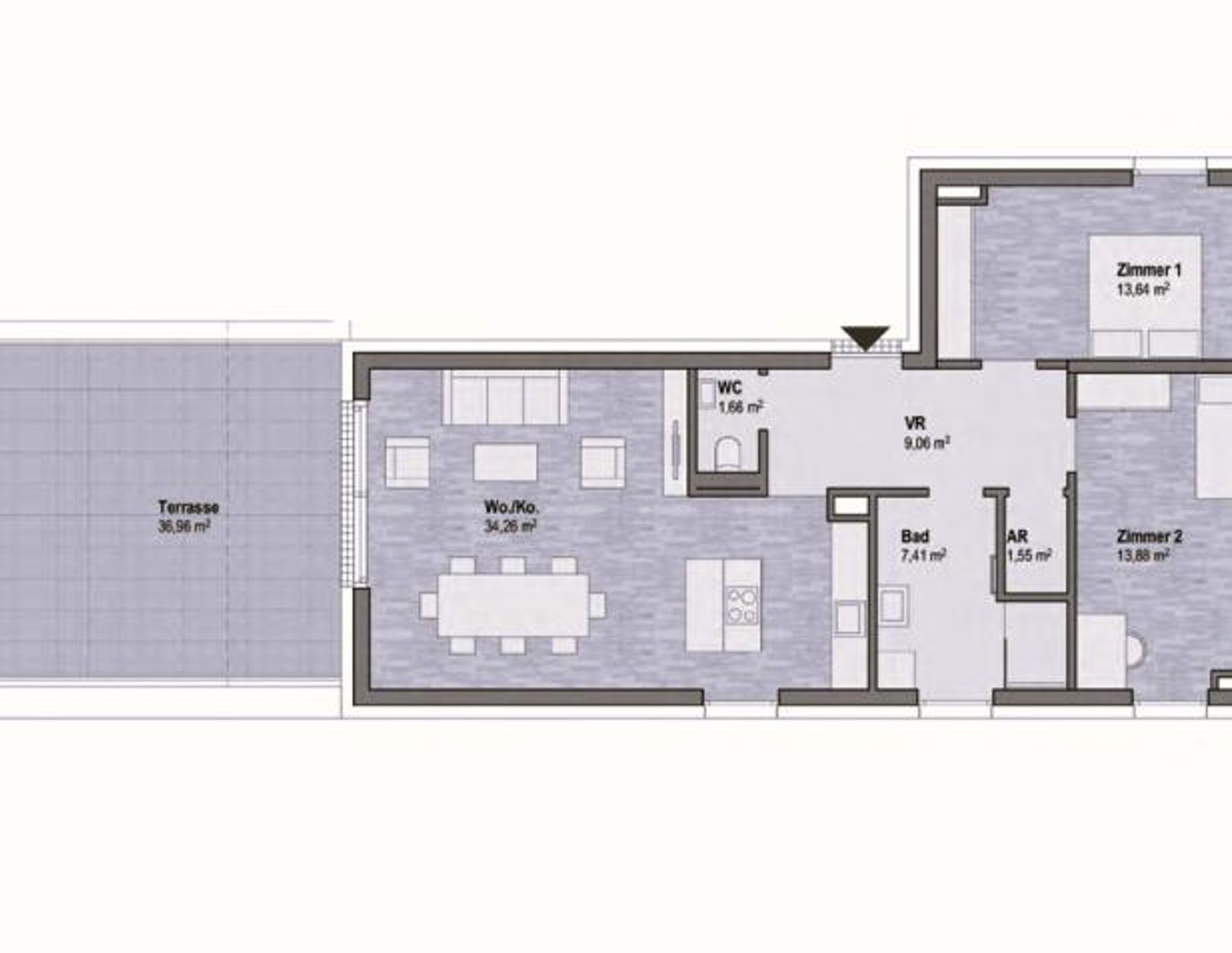 Wohnen in Graz Geidorf - Exklusive Eigentumswohnung (81m²) mit Terrasse in bester Lage! Provisionsfrei