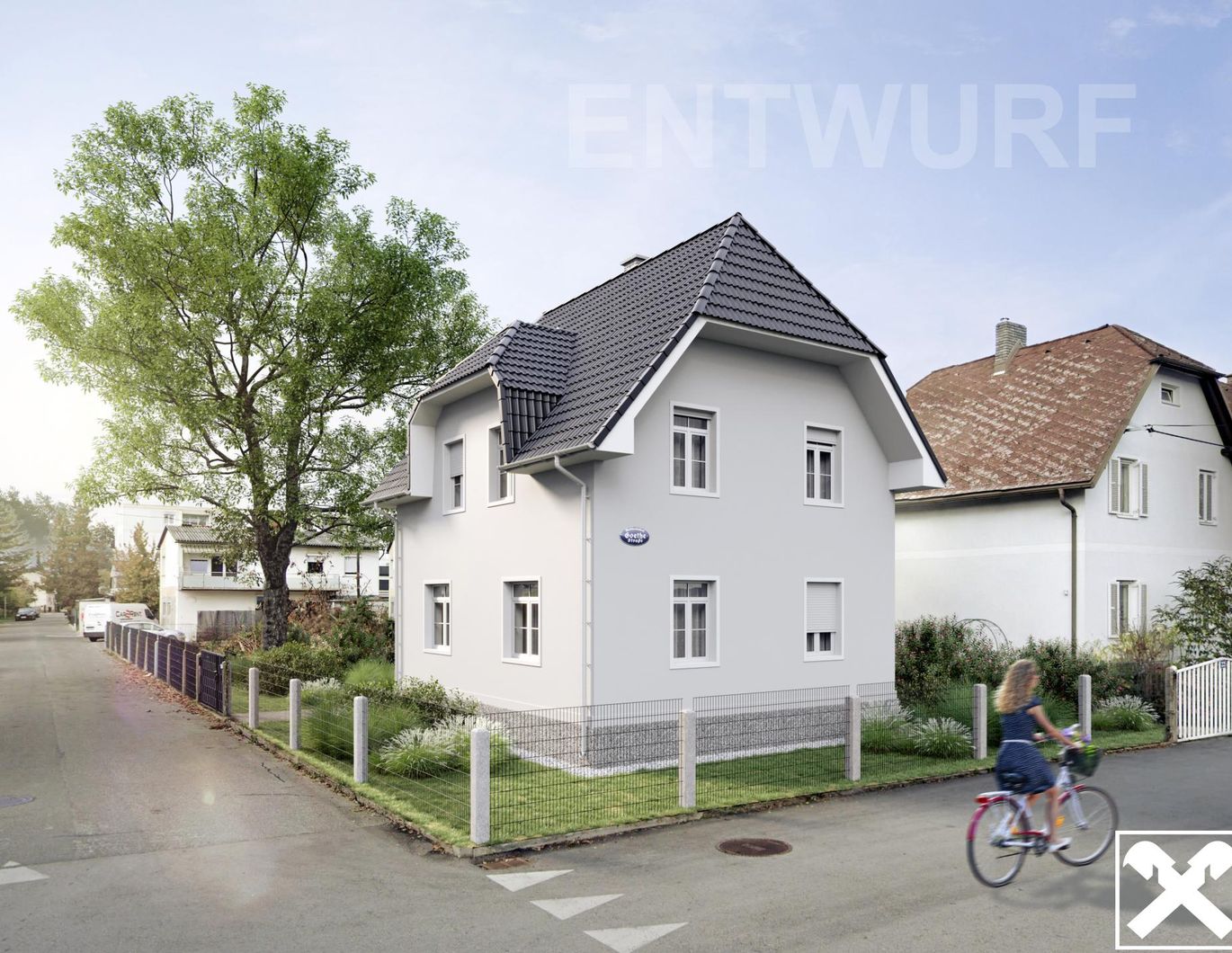 Einfamilienhaus in kleiner Wohnanlage