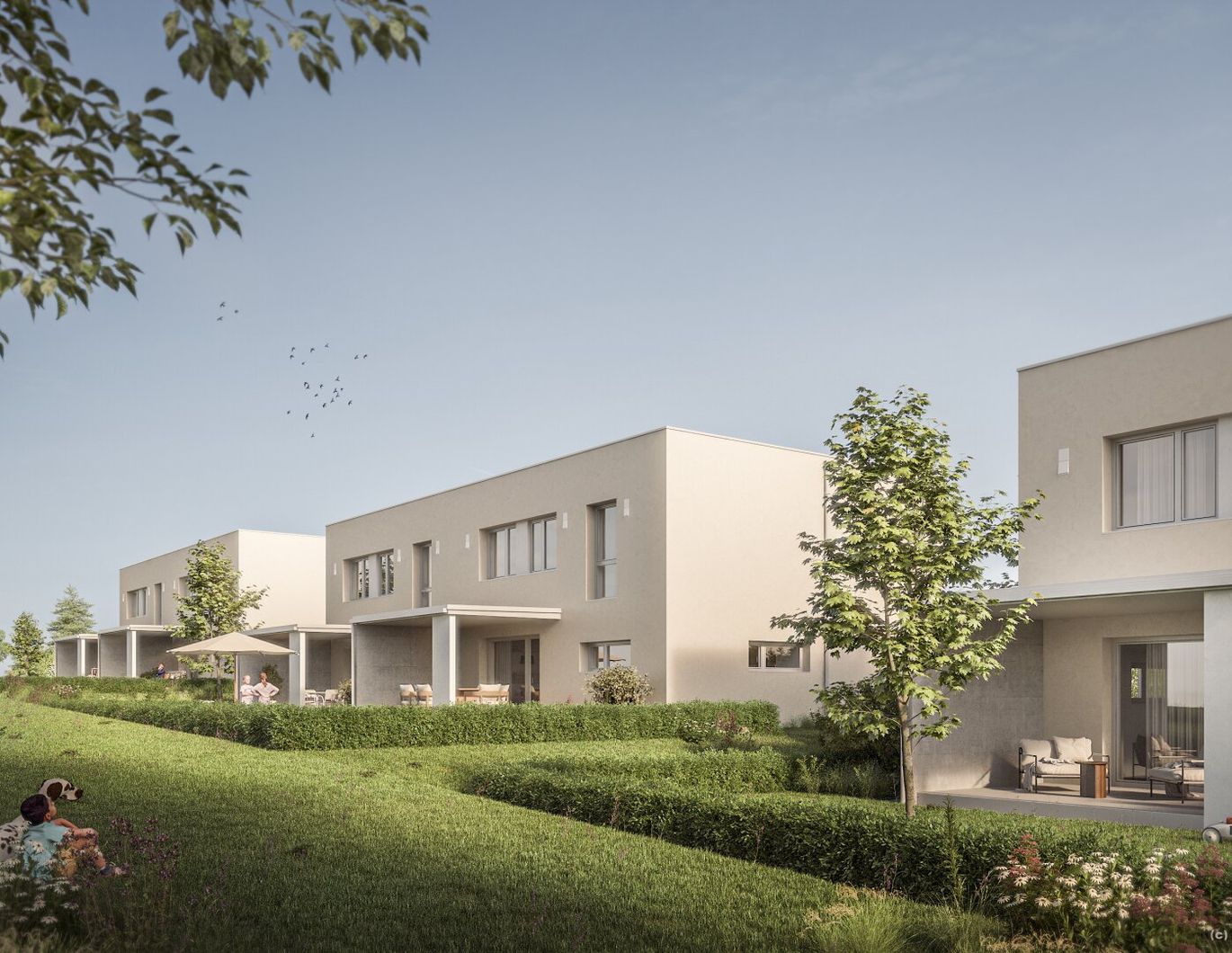 NEUBAU! 10 exklusive Reihenhäuser in 4770 Andorf - Miete mit Kaufoption (Eigenmittel erforderlich)