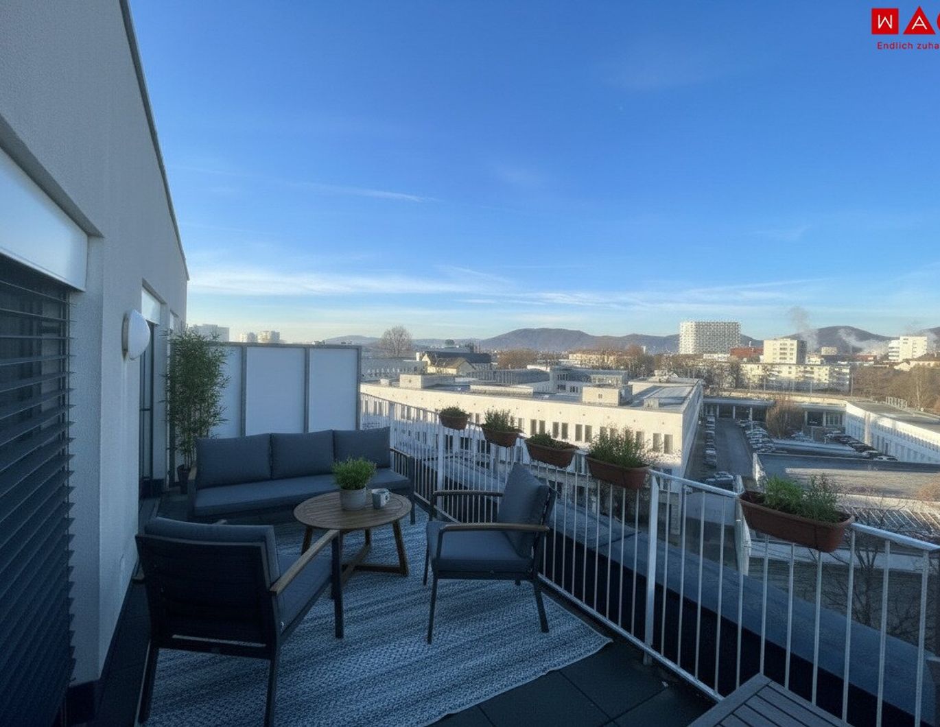 Penthouse I Toplage I Terrasse