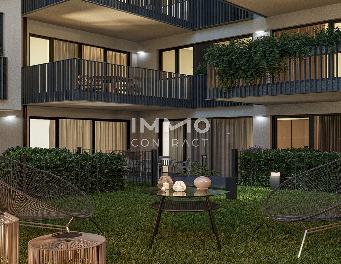 WOHNEN AM PARK - Urban & Grün - 3 Zimmer Gartenwohnung - Erstbezug Neubau!