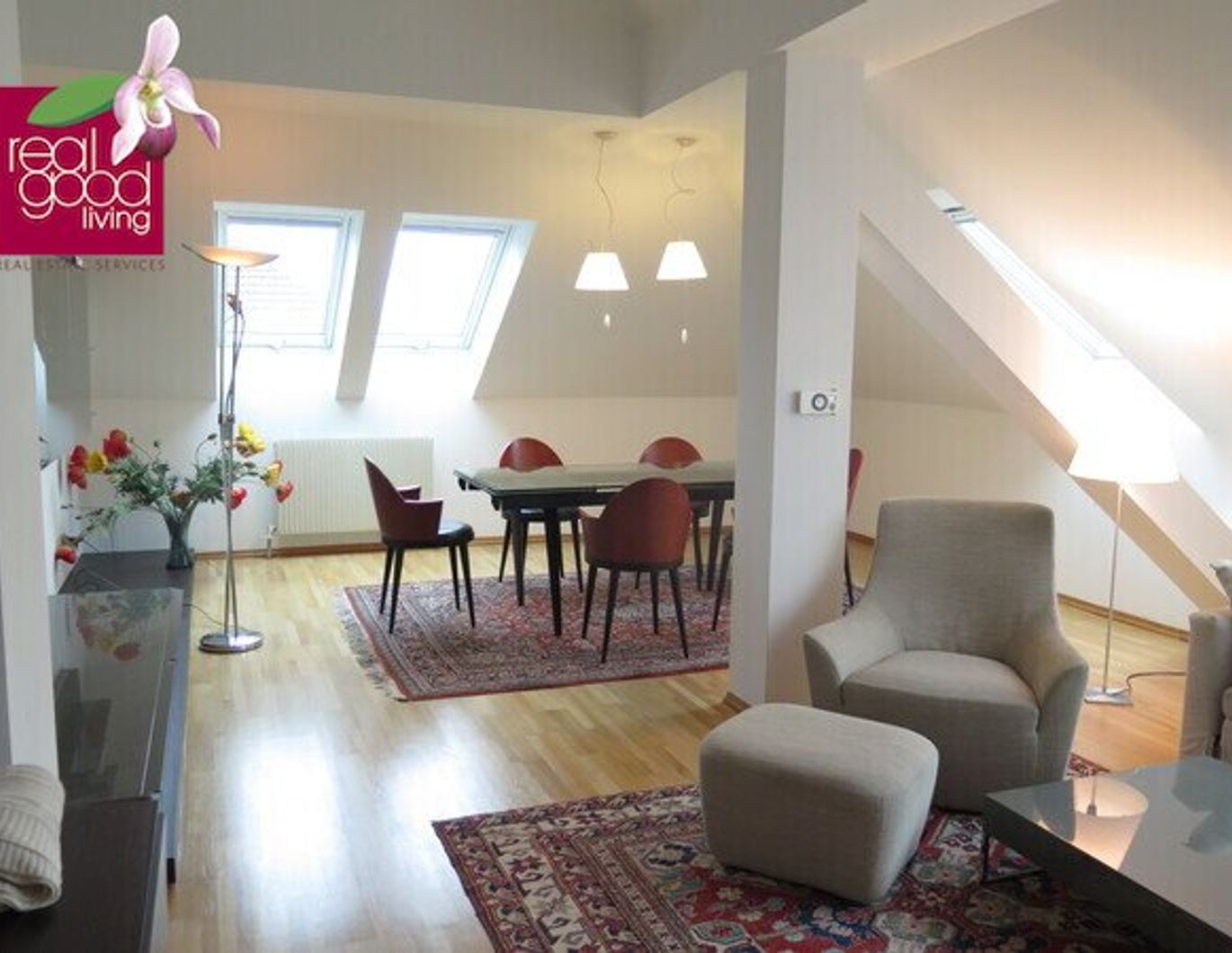 Gediegene 3-Zimmerwohnung mit einer ca. 60 m² großen Dachterrasse in schöner zentraler Lage des 4. Bezirks, unweit des 5. und des 1. Bezirks